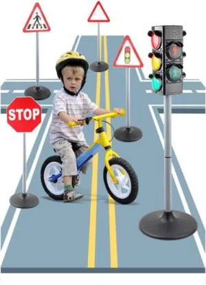 عامود اشارة مرور و تنظيم المرور و اشارات سير المشاه المروريه لضاءه و صوت و انتقال للون كما هي بال