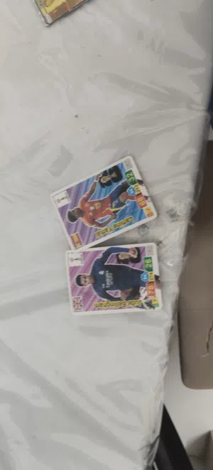 pokemon and football cards