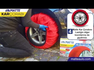 Snow Tyre Socks ، كفر اطارات للثلج جنزير الثلج