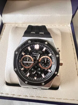 ساعة فيروتشي / يابان الصنع / مقاس 38mm تعقديات كرونو جراف جديدة