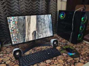 كارت شاشة نيفيديا pcبيسي كيمنك العالب 2060RTX للالعاب مستعمل نظيف كمبيوتر كيس كيمنك