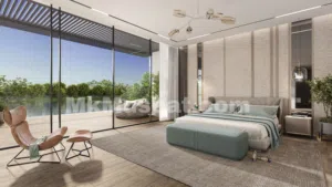 فلة 6غرف نوم - اطلالة البحیرة - تملک حر - قید الانشاء - تقسیط 3سنوات villa for sale- view  lagoon-