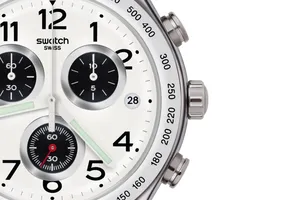 Swatch . Analog Quartz . Beige . New2