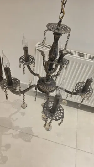3 ثريات كريستال عصفور للبيع