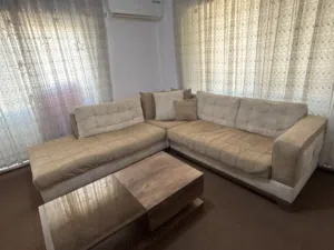 طقم كنب حرف L
