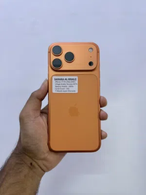 iPhone 17 Pro Max 256Gb Cosmic Orange Arabic Version Used