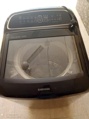 غسالة سامسونج 16 كيلو (Wobble) شبه جديدة - استخدام 3 مرات فقط - ضمان 7 سنوات