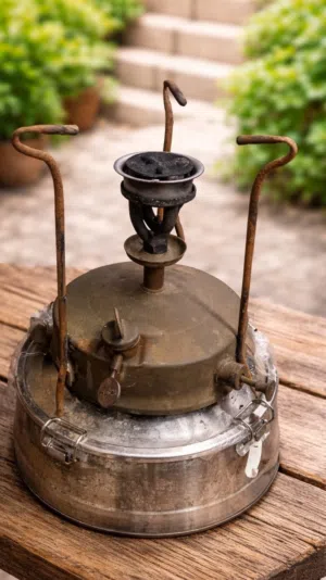 بابور نحاس عتيق شغال 100%