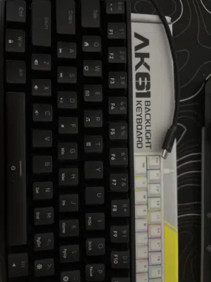 Ak61 keyboard 61kyes Color Light Emitting Game Keyboard RGB Keyboard