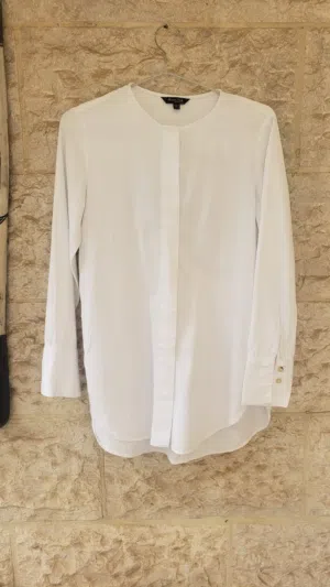 قميص أبيض Massimo Dutti