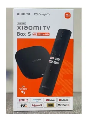 شاومي بوكس الاصدار الثالث الجديد Xiaomi TV Box S 3rd Gen - 4K UHD