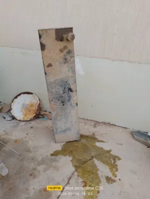 تنك يركب علي كنتر مساحته30*30*120