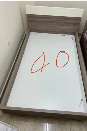 Home Center Single bed with Mattress