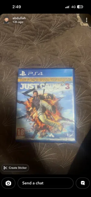 لعبة just cause 3 للبيع