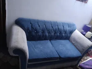 Two sofas for sale Center table Tv stand