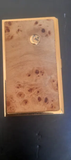 علبه فضه مطليه ذهب