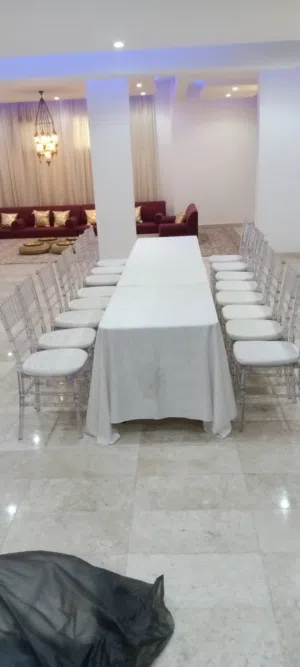 Acrylic chairs for rental تأجير كراسي الاكريليك