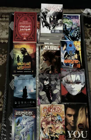 للبيع مانقا و كوميكس 20 للواحدة  Manga Comics & Books for Sale 20 AED Each