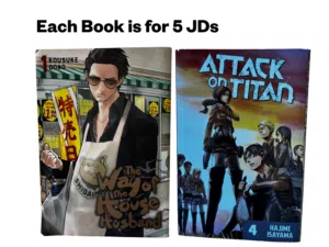 Books & Manga for sale.