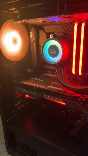 كمبيوتر ألعاب Gaming PC قوي RTX 3070 + i7 11th مع شاشة Acer Nitro 144Hz