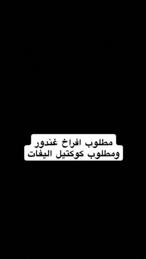 مطلوب افراخ غندور