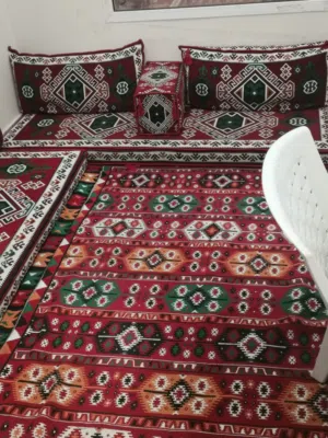 جلسه فاخره شبه جديده بطول 6 متر بسعر مغري