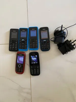 للبيع تلفونات نوع نوكيا وياهم الشواحن سعر تلفون 5دينار