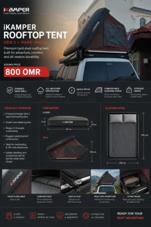 ikamper rooftop tent خيمة سقف