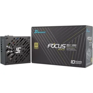 Power Supply - Seasonic Focus 650W 80+        Gold SFX باور سابلاي