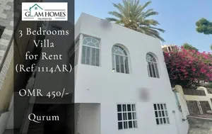 3 Bedrooms Villa for Rent in Qurum REF:1114AR