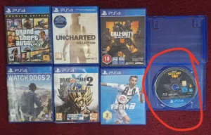 PlayStation 4 Games 7 CD