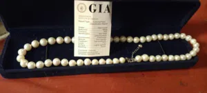 genuine high end pearl necklace with GIA Certificate