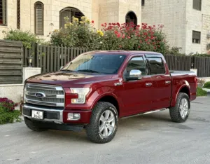 بكب فورد F-150 موديل 2016 صنف بلاتينيوم ممشى قليل جداً 52 الف فحص كامل
