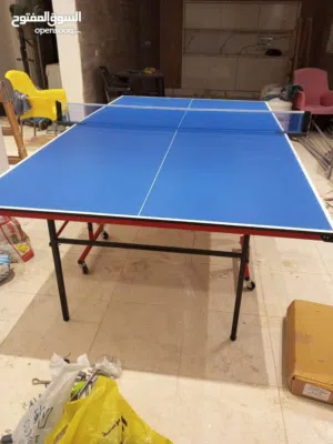 طاولة تنس هندي اصلي ستاندر أولمبي جديد بالكرتونه