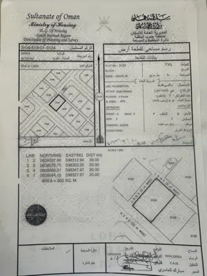 Residential Land for Sale in Al Batinah Barka