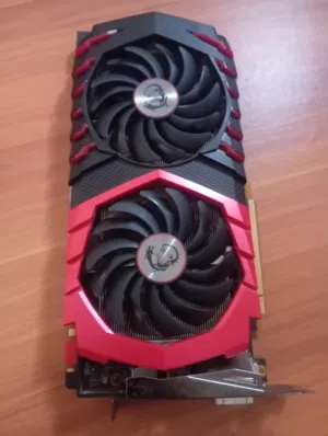 للبيع: MSI GTX 1070 Gaming X 8GB  وحش الأداء بحالة المصنع