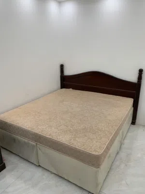 2 same bed and 2 bedside tables and 2 dressing table 2 tables 1 small in size 1 big in size