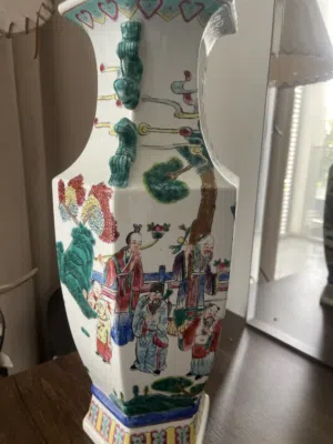 Hand made chinese vase