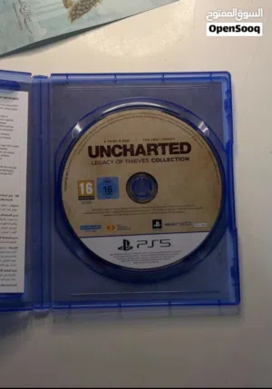 للبيع: أشرطة PS5 أسطورية (Ghost of Tsushima & Uncharted) بحالة الوكالة