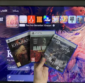 متوفر العاب ps3&ps4&ps5 مستعمل بحال الوكالة للبيع او للبدل