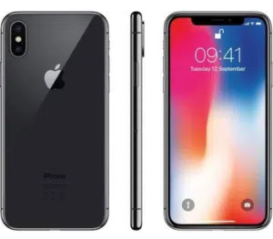 للبيع آيفون اكس  iphone x الجهاز بطاريته 100 ما فيه اي مشاكل نهائيا ولا اي خدش حجمه 256GB