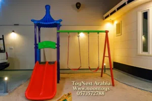 مراجيح العاب اطفال بلاستيك حديد ولا صغير ولا كبير  Baby toys provide all over the Saudia Arabia