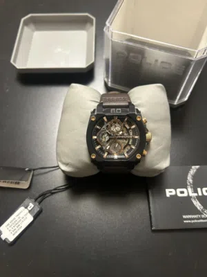 Brand new police watch with label