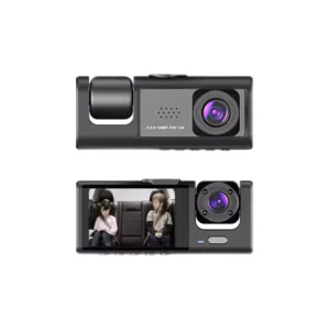 (كاميرا سيارة ثلاثية شحن) جودة فيديو فائقة الوضوح بدقة