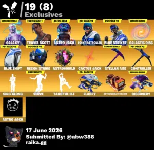 حساب فورتنايت نادر