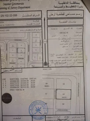 أرض سكنية للبيع