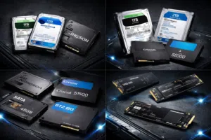 HDD & SSD Drives Available – Best Price Starting from 6 BD