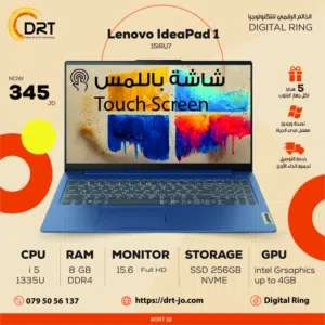 laptop Lenovo  i5 touch screen شاشة باللمس لينوفو