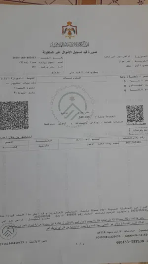 قطعة أرض  للبيع  على الشارعين  القطعه موجود فيها ملعب   واجها على الشارع الرئيسي   14:5متر  07723050