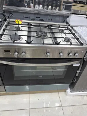 فرن غاز فريجيدير90*600سم مع مراوح وشاشة بأقل الأسعار بالمملكه ومتوفر لدينا خدمة التوصيل